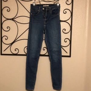 Levi’s mile high super skinny